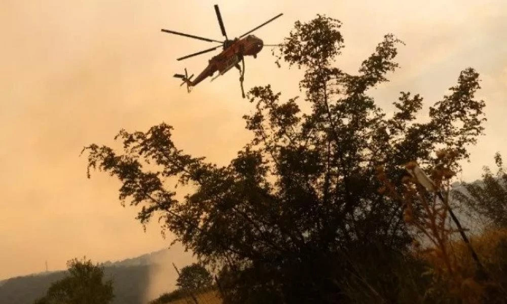 Φωτιά στη Ροδόπη: Καλύτερη εικόνα παρουσιάζουν τα πύρινα μέτωπα